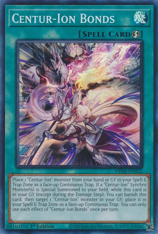 Centur-Ion Bonds (22) (VASM) - YuGiOh Single