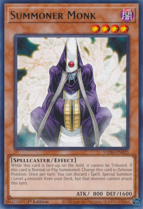 Summoner Monk (25) (VASM) - YuGiOh Single