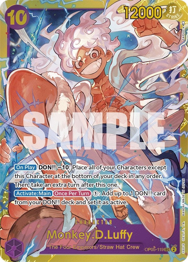 Monkey.D.Luffy (119) (5119) (OP05) - One Piece Card Game Single