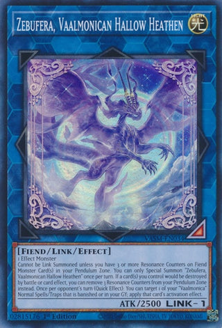Zebufera Vaalmonican Hallow Heathen (34) (VASM) - YuGiOh Single