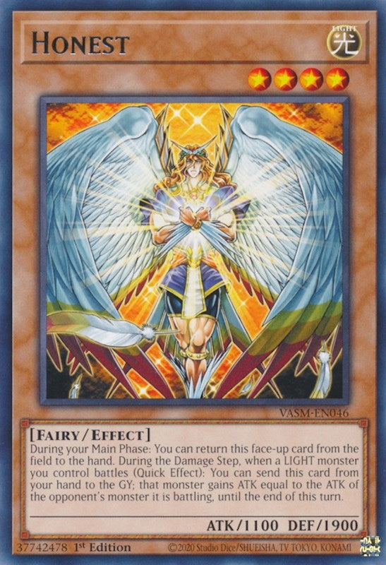 Honest (46) (VASM) - YuGiOh Single