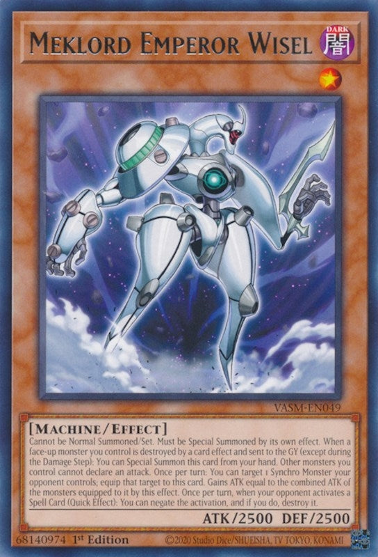 Meklord Emperor Wisel (49) (VASM) - YuGiOh Single