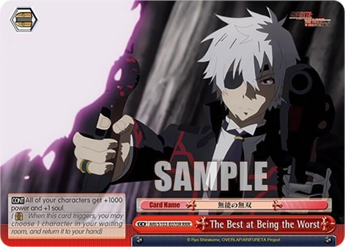 The Best at Being the Worst (RRR) (103070) - Weiss Schwarz Single