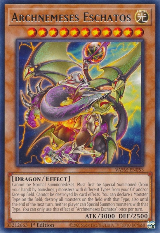 Archnemeses Eschatos (53) (VASM) - YuGiOh Single