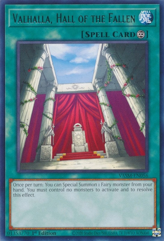 Valhalla Hall of the Fallen (56) (VASM) - YuGiOh Single