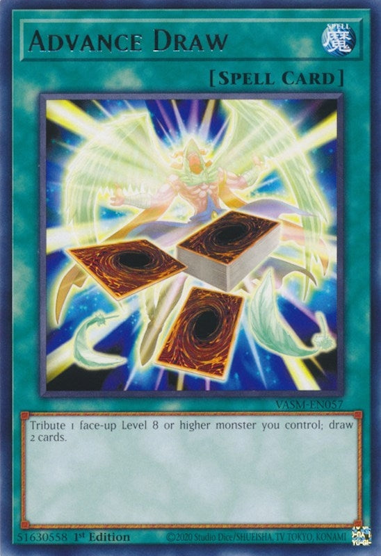 Advance Draw (57) (VASM) - YuGiOh Single