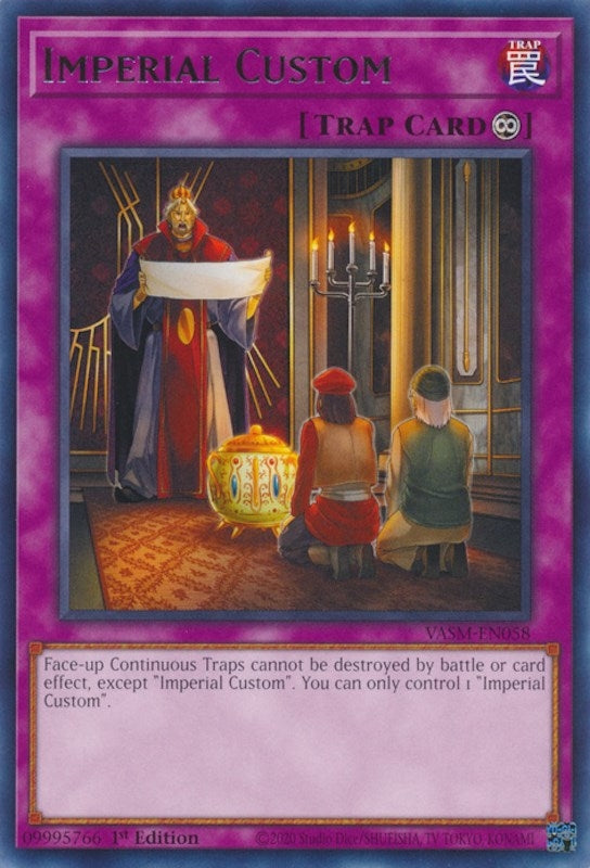Imperial Custom (58) (VASM) - YuGiOh Single
