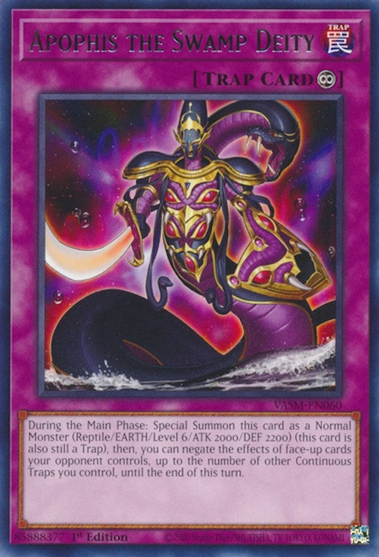 Apophis the Swamp Deity (60) (VASM) - YuGiOh Single