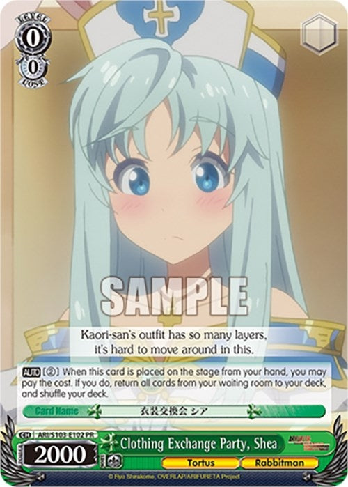 Clothing Exchange Party Shea (103102) - Weiss Schwarz Single