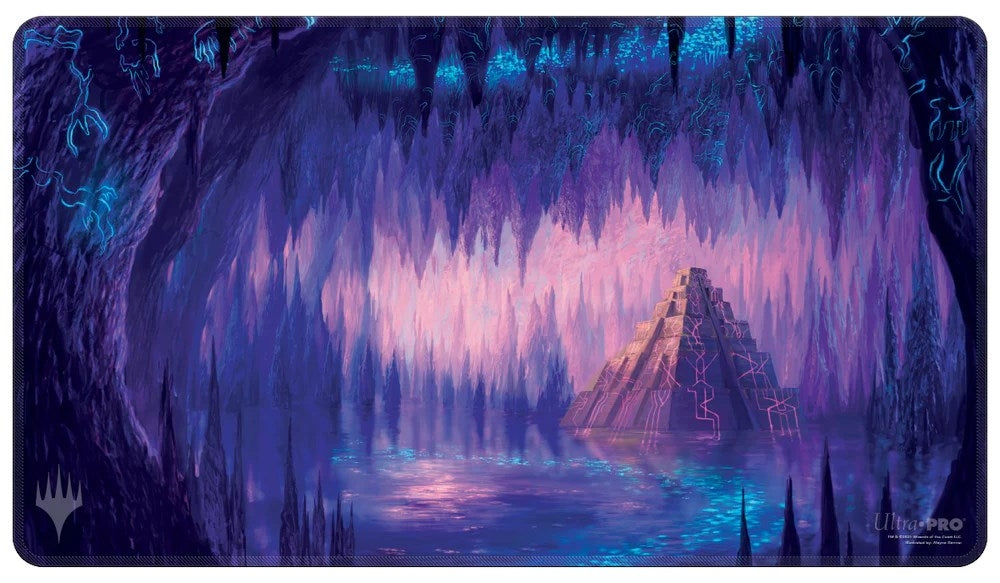 The Lost Caverns of Ixalan Cavern of Souls White Stitched Standard Gaming Playmat for Magic: The Gathering - Playmats