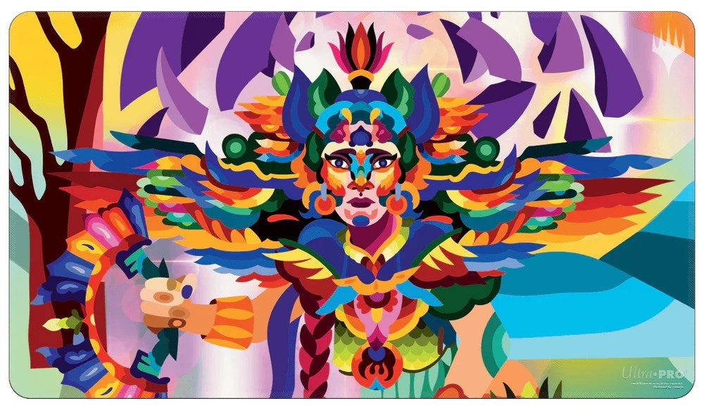 The Lost Caverns of Ixalan Huatli Poet of Unity Standard Gaming Playmat for Magic: The Gathering - Playmats Sealed