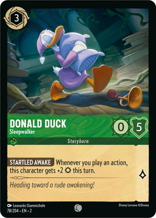 Donald Duck - Sleepwalker (78) (2) - Disney Lorcana Single