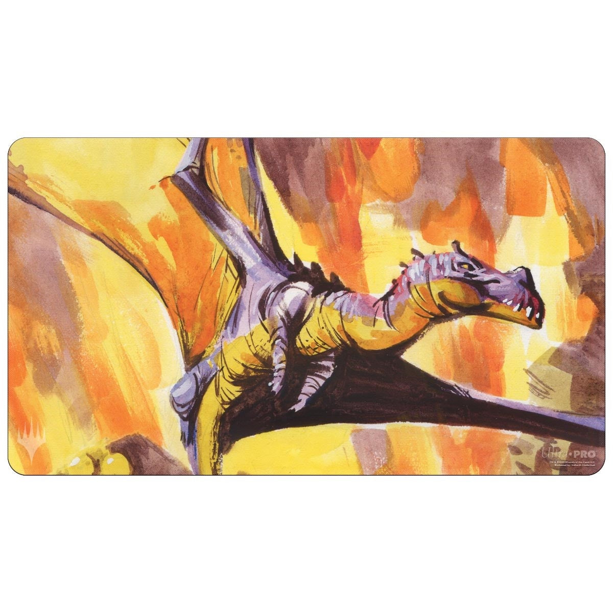 The Lost Caverns of Ixalan Bonehoard Dracosaur Standard Gaming Playmat for Magic: The Gathering - Playmats Sealed