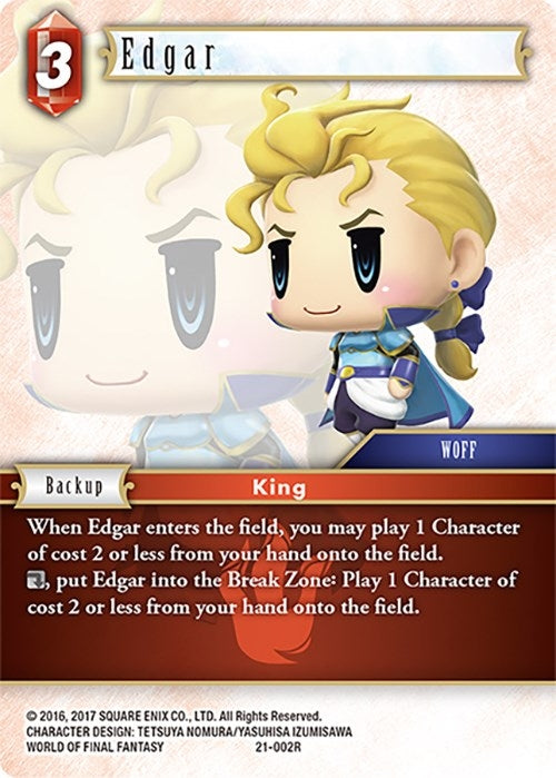 Edgar (21) [21] - Final Fantasy TCG Single
