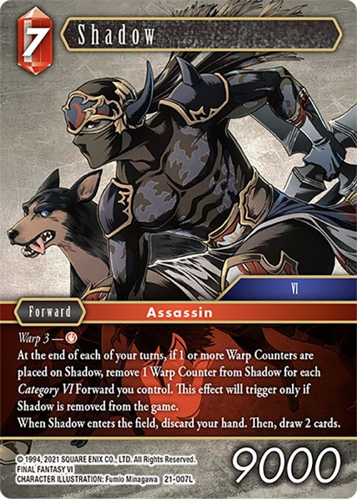 Shadow (21) [21] - Final Fantasy TCG Single