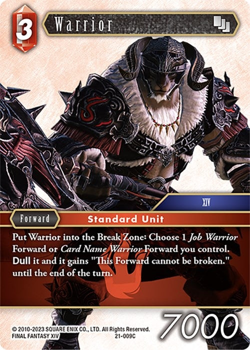 Warrior (21) [21] - Final Fantasy TCG Single