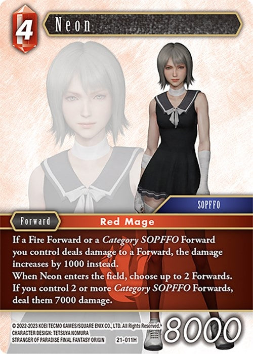 Neon (21) [21] - Final Fantasy TCG Single