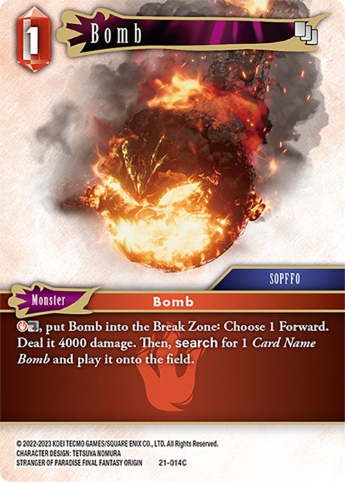 Bomb (21) [21] - Final Fantasy TCG Single