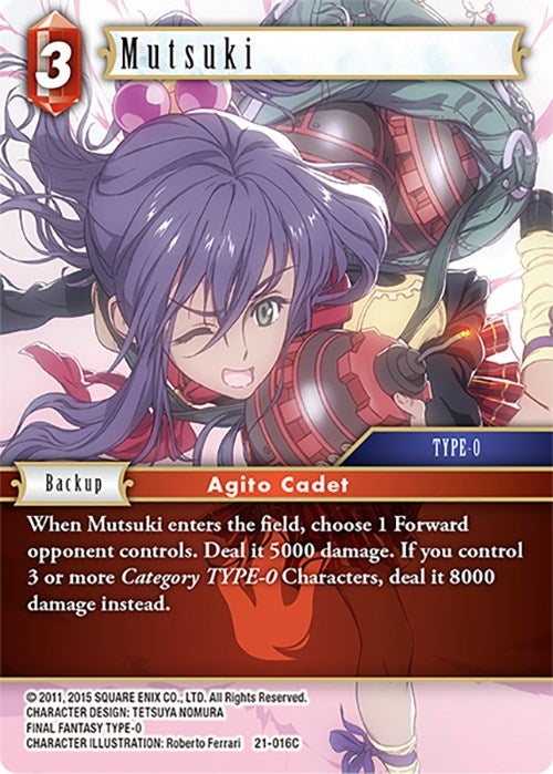 Mutsuki (21) [21] - Final Fantasy TCG Single