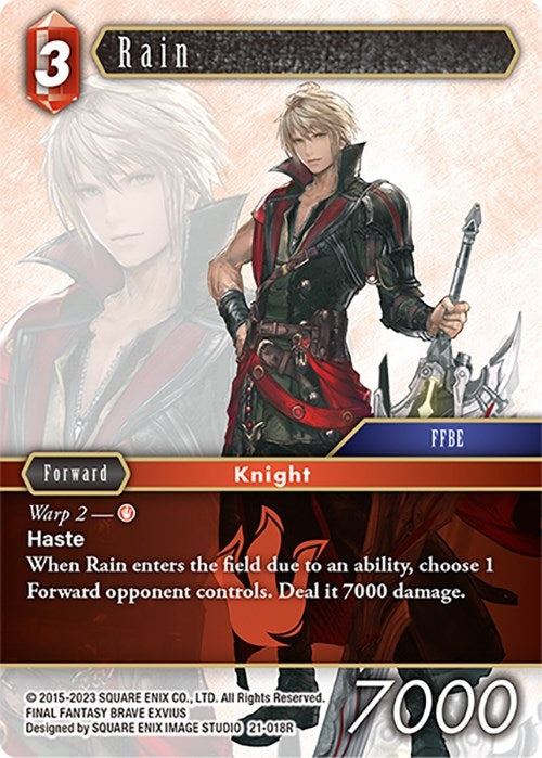Rain (21) [21] - Final Fantasy TCG Single