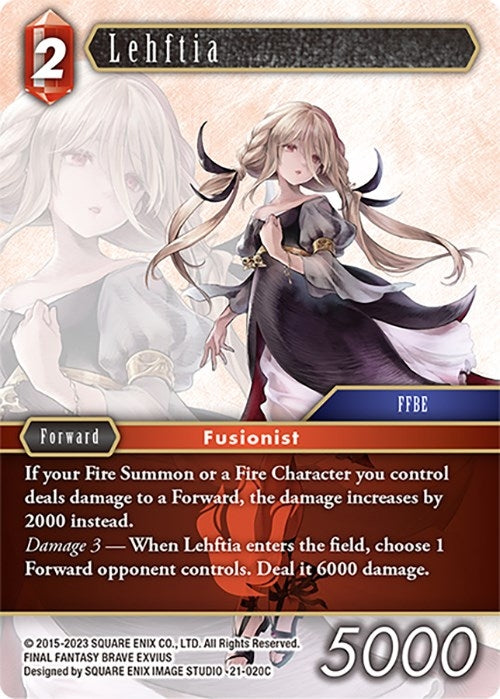 Lehftia (21) [21] - Final Fantasy TCG Single