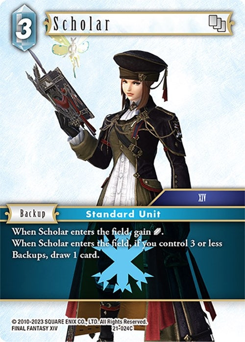 Scholar (21) [21] - Final Fantasy TCG Single