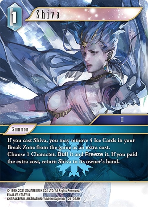 Shiva (21) [21] - Final Fantasy TCG Single