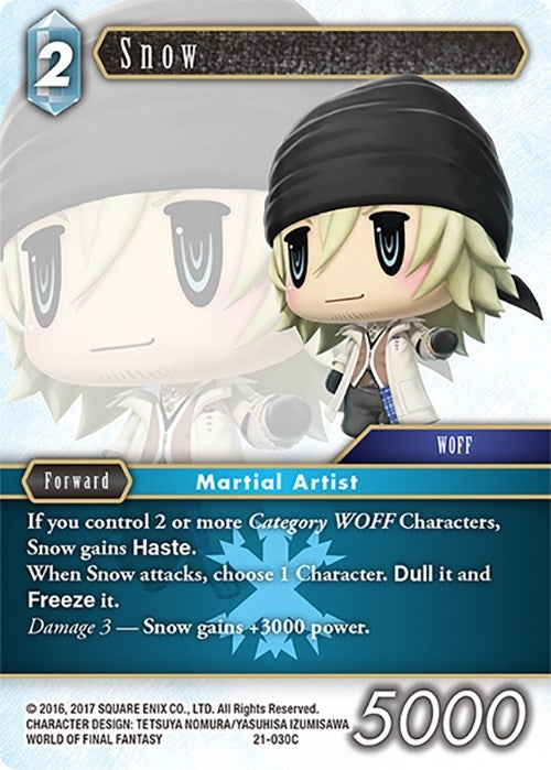 Snow (21) [21] - Final Fantasy TCG Single