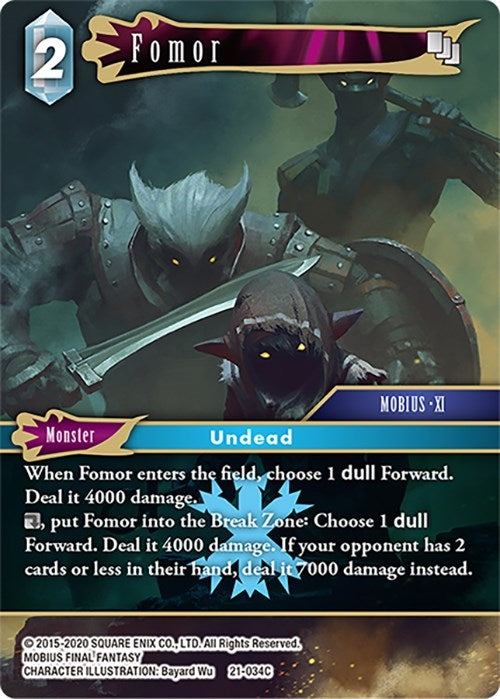 Fomor (21) [21] - Final Fantasy TCG Single