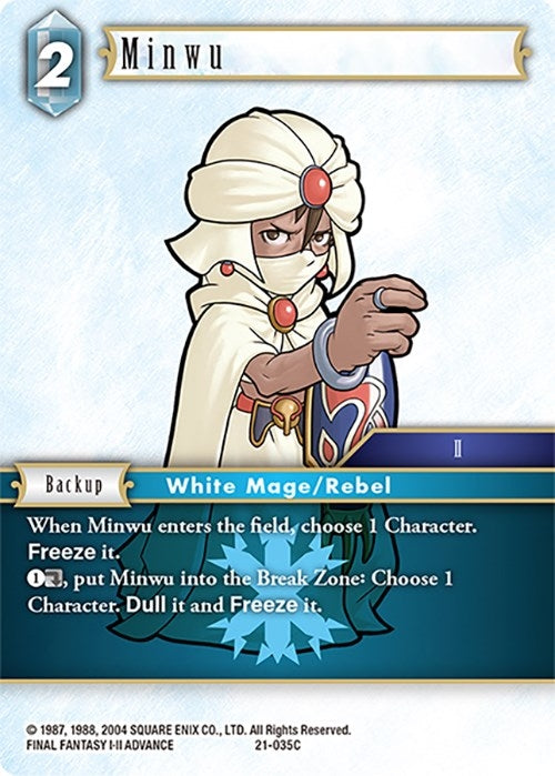 Minwu (21) [21] - Final Fantasy TCG Single