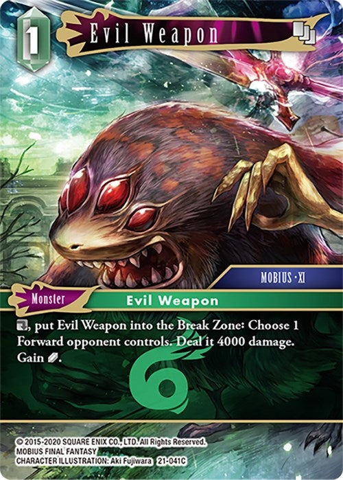 Evil Weapon (21) [21] - Final Fantasy TCG Single