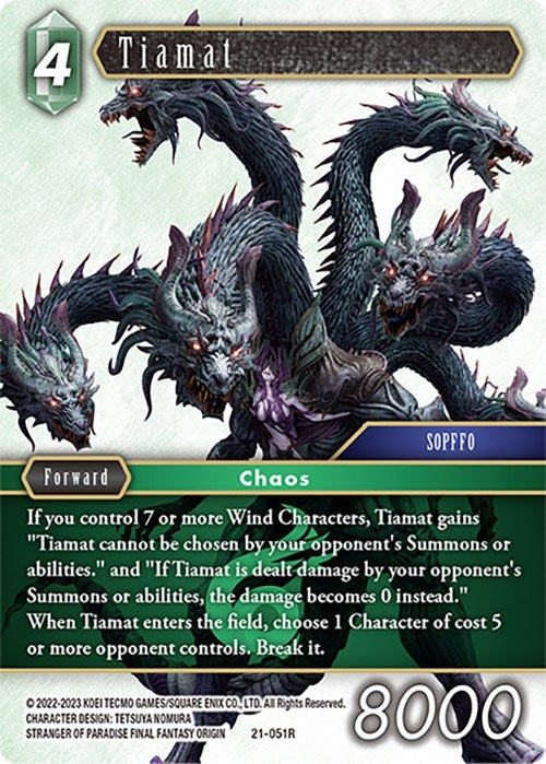 Tiamat (21) [21] - Final Fantasy TCG Single
