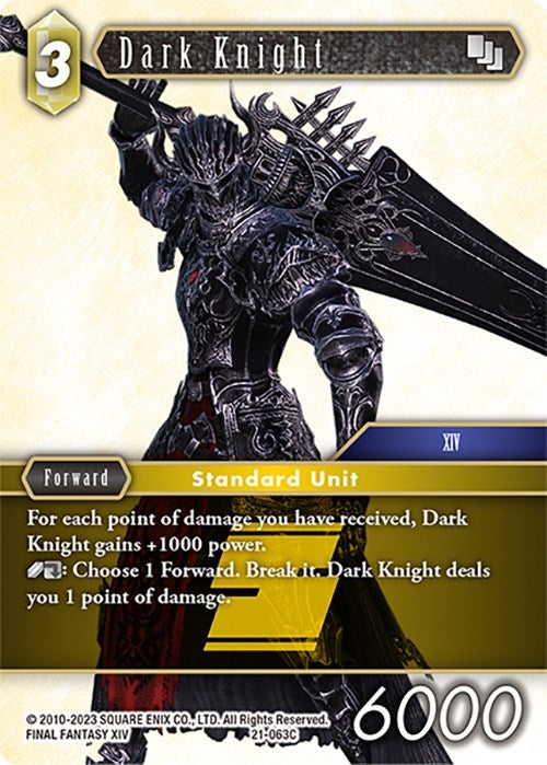 Dark Knight (21) [21] - Final Fantasy TCG Single