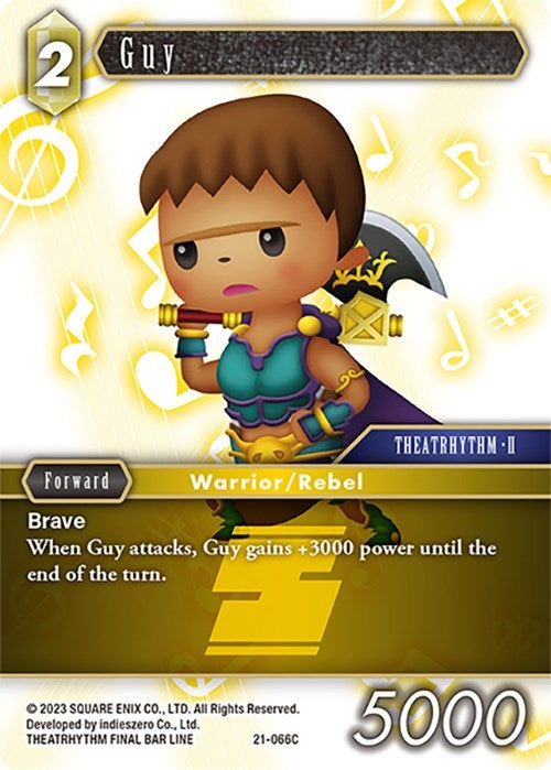 Guy (21) [21] - Final Fantasy TCG Single