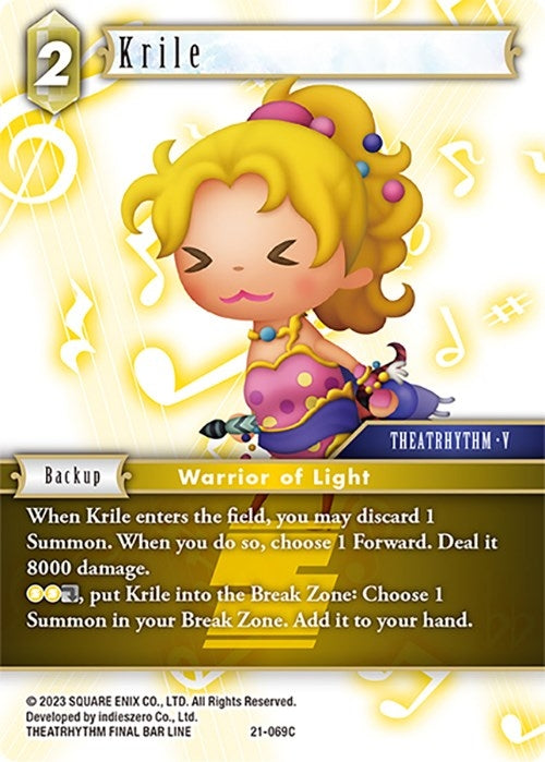 Krile (21) [21] - Final Fantasy TCG Single