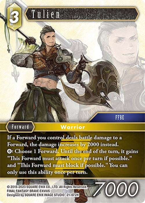Tulien (21) [21] - Final Fantasy TCG Single