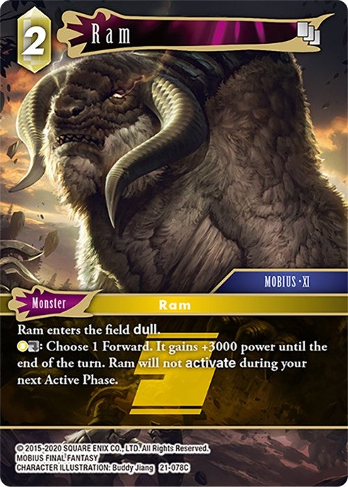 Ram (21) [21] - Final Fantasy TCG Single