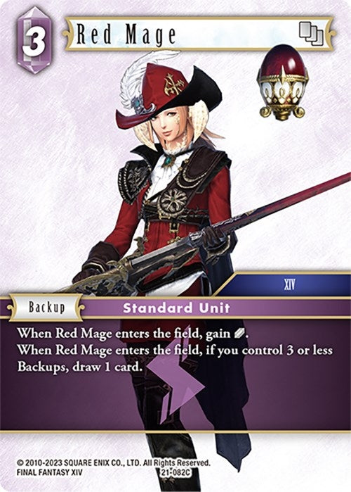 Red Mage - 082C (21) [21] - Final Fantasy TCG Single