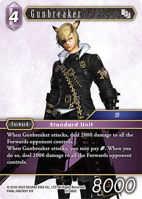 Gunbreaker (21) [21] - Final Fantasy TCG Single