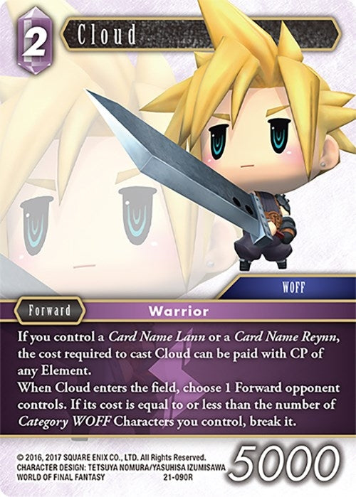 Cloud (21) [21] - Final Fantasy TCG Single