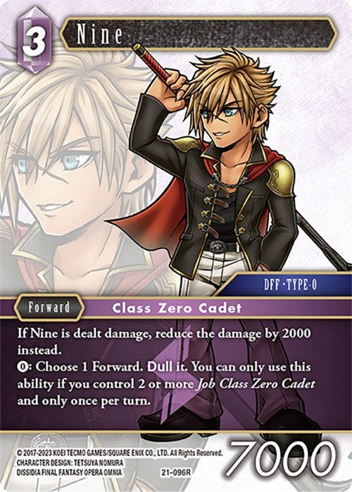Nine (21) [21] - Final Fantasy TCG Single