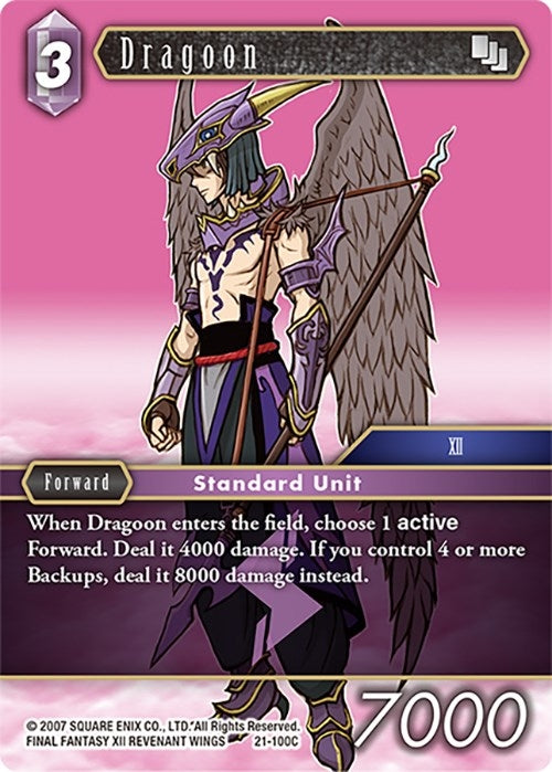 Dragoon - 100C (21) [21] - Final Fantasy TCG Single