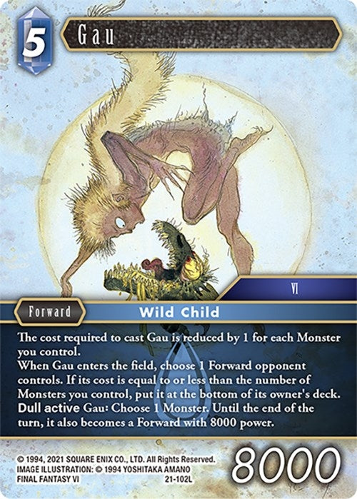 Gau (21) [21] - Final Fantasy TCG Single