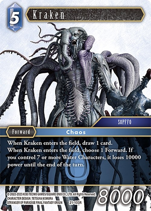 Kraken (21) [21] - Final Fantasy TCG Single