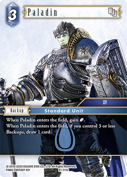 Paladin (21) [21] - Final Fantasy TCG Single