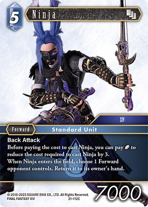 Ninja (21) [21] - Final Fantasy TCG Single
