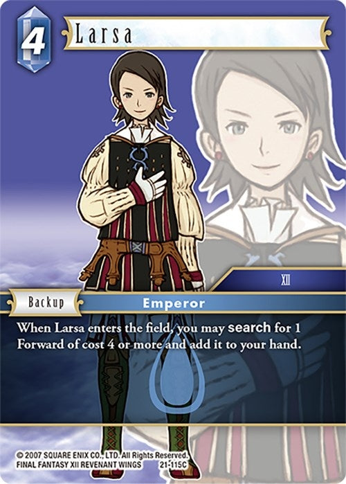 Larsa (21) [21] - Final Fantasy TCG Single