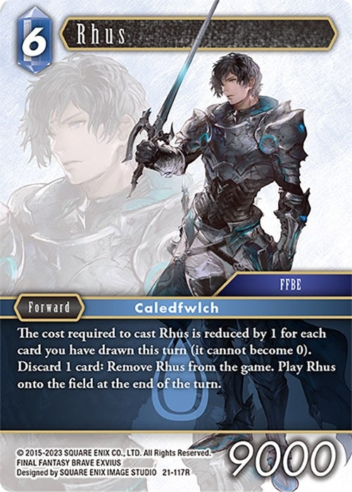 Rhus (21) [21] - Final Fantasy TCG Single