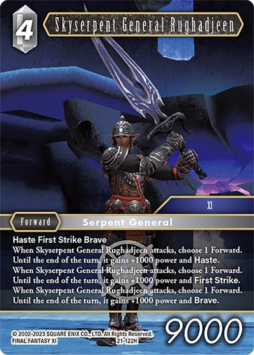 Skyserpent General Rughadjeen (21) [21] - Final Fantasy TCG Single
