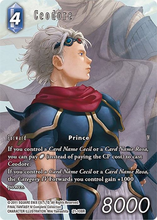 Ceodore (Full Art) (21) [21] - Final Fantasy TCG Single
